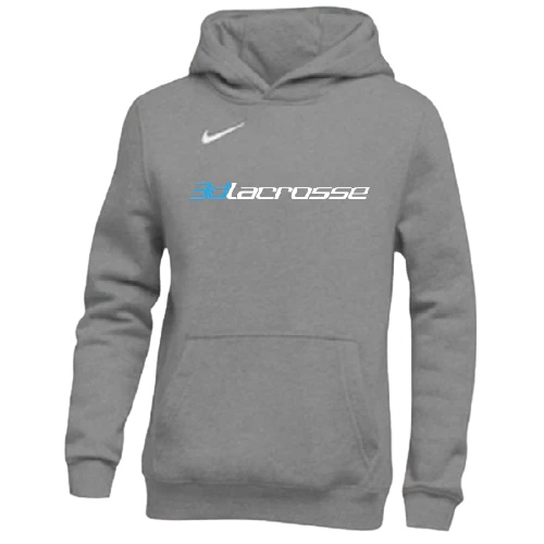 3D Nike Youth Training Hoodie-Dark Grey Heather - Image 2