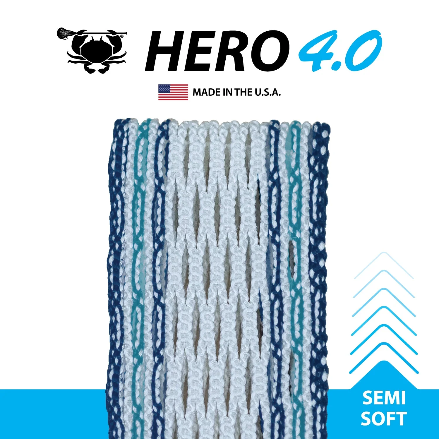 ECD Hero 4.0 Striker Lacrosse Mesh - Image 44