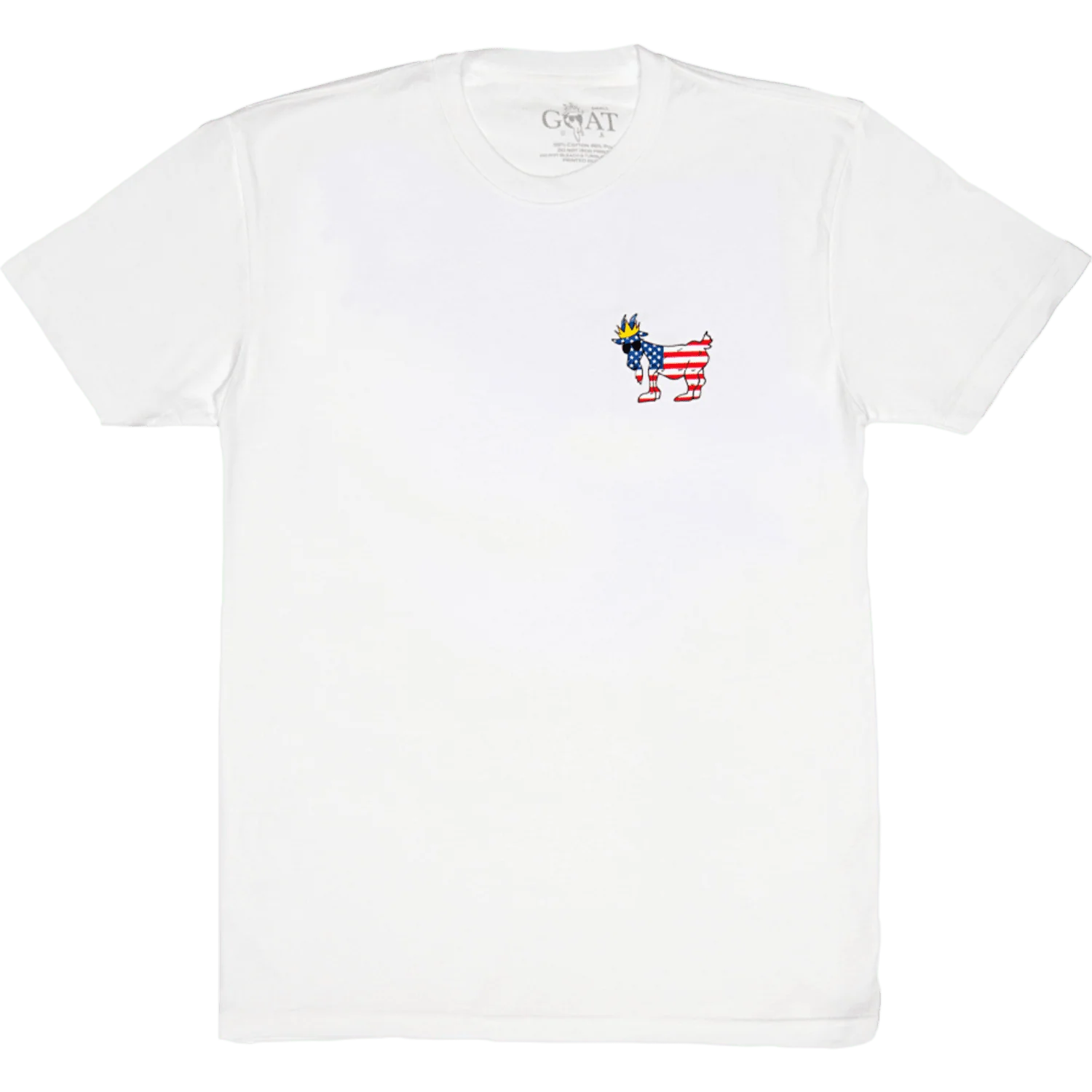 GOAT USA Freedom Patch T-Shirt - Image 3