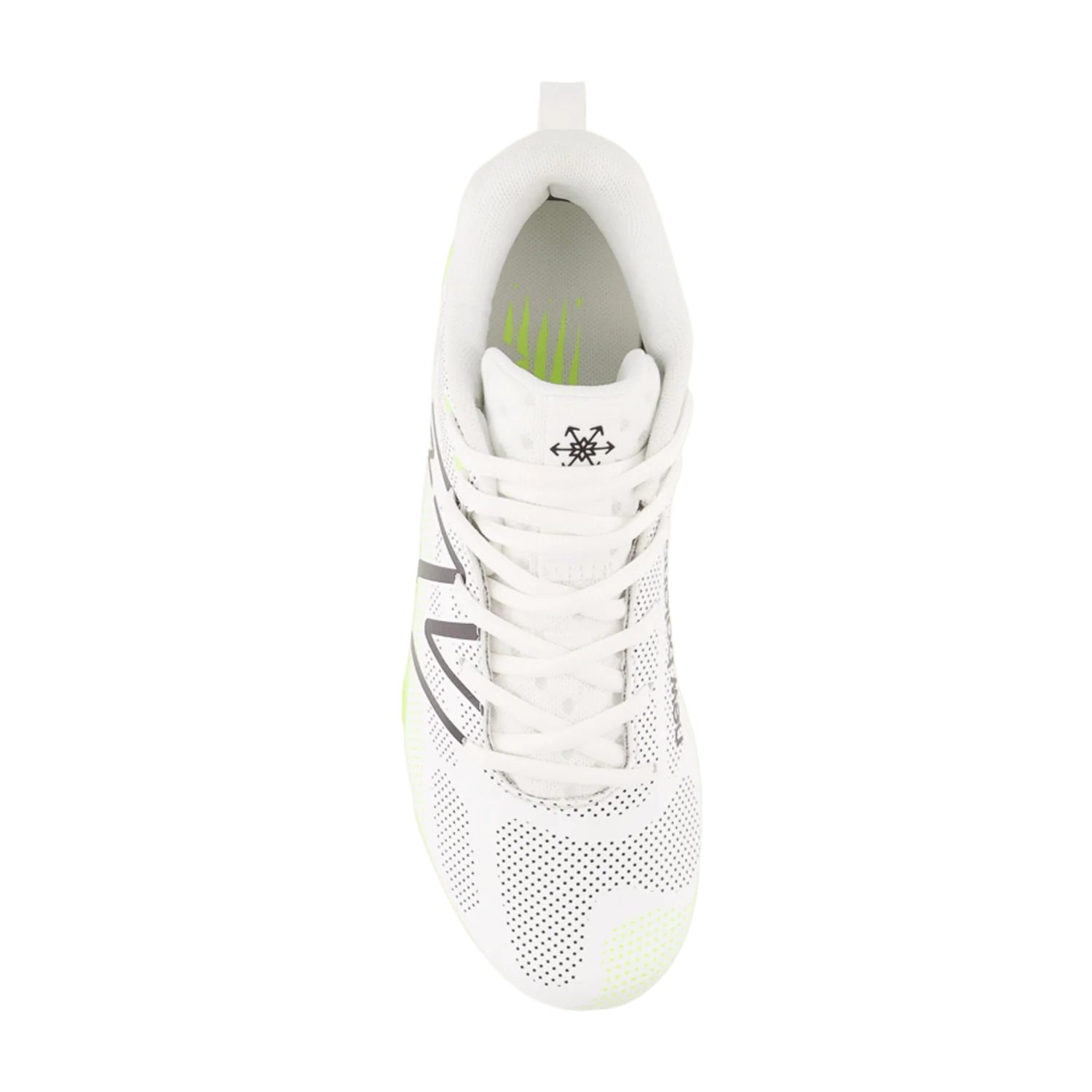 New Balance FreezeLX 4 Jr. Cleats - White - Image 4