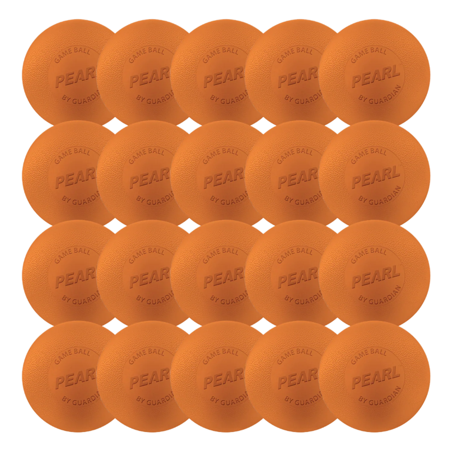 Pearl LT Lacrosse Balls - 20-Pack