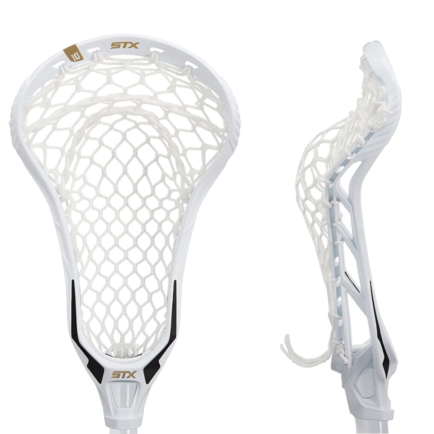 STX Fortress 700 Crux Mesh Pro Strung Lacrosse Head - Image 2